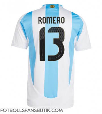 Argentina Cristian Romero #13 Replika Hemmatröja Copa America 2024 Kortärmad